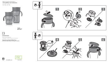 Philips Avent Tasse dâapprentissage - Mode dâemploi - BUL