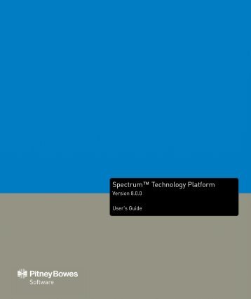 Spectrum Technology Platform User's Guide - Documentation ...