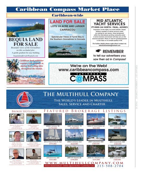 Caribbean Compass Yachting Magazine February 2017