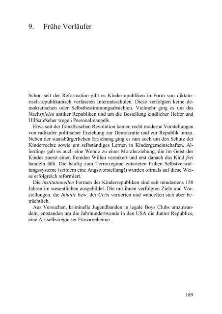 Johannes-Martin Kamp Kinderrepubliken - Wer nichts aus der ...