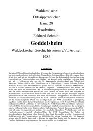 Das Sippenbuch als PDF-Datei - Goddelsheim