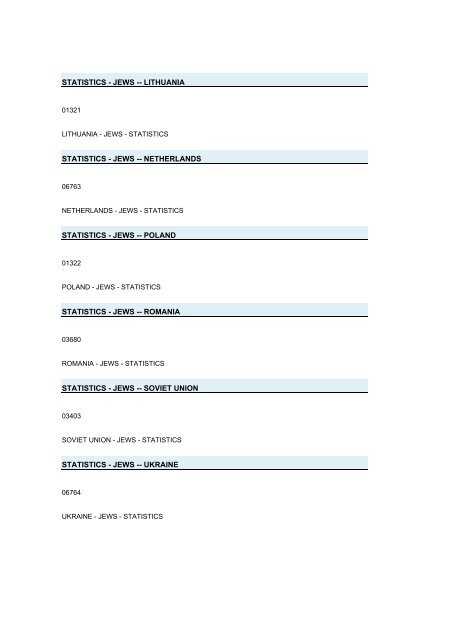 Cadenza Document - Yad Vashem