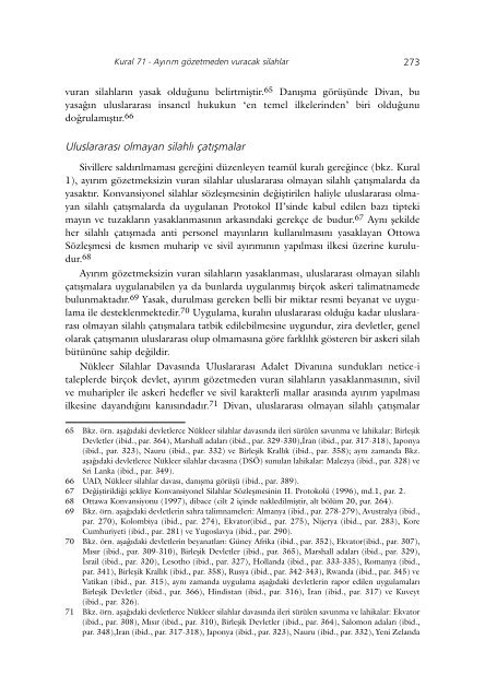 Uluslararası İnsancıl Teamül (Örf ve Adet) Hukuku - ICRC