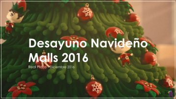 Desayuno Navideño Malls - 2016