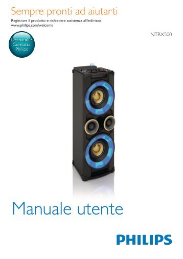 Philips MinichaÃ®ne hi-fi - Mode dâemploi - ITA