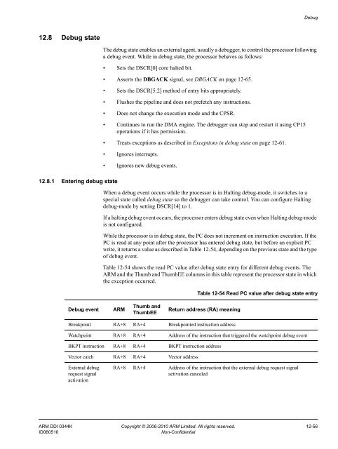 Cortex-A8 Technical Reference Manual - ARM Information Center