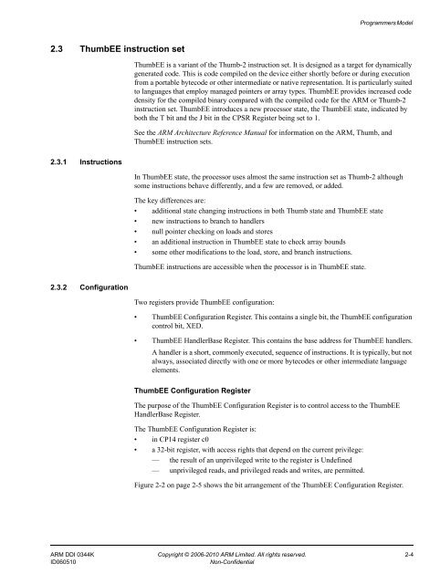 Cortex-A8 Technical Reference Manual - ARM Information Center