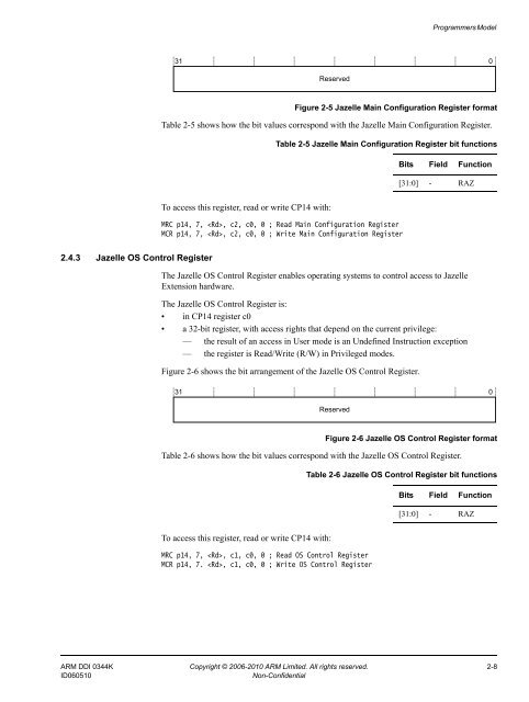 Cortex-A8 Technical Reference Manual - ARM Information Center