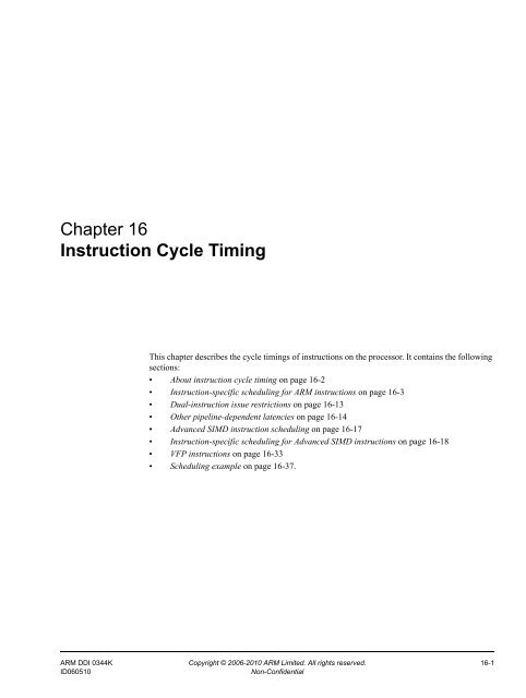 Cortex-A8 Technical Reference Manual - ARM Information Center