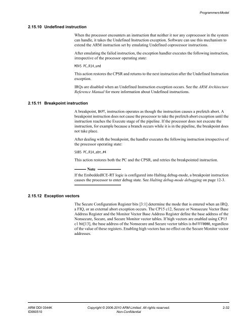 Cortex-A8 Technical Reference Manual - ARM Information Center