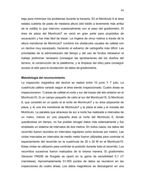 proyecto arqueológico chocolá: informe no. 3 informe no. 3