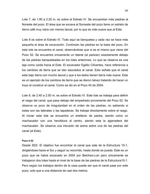 proyecto arqueológico chocolá: informe no. 3 informe no. 3