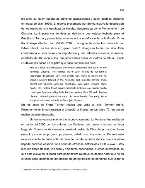 proyecto arqueológico chocolá: informe no. 3 informe no. 3