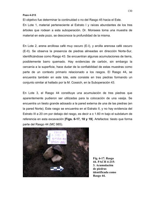 proyecto arqueológico chocolá: informe no. 3 informe no. 3