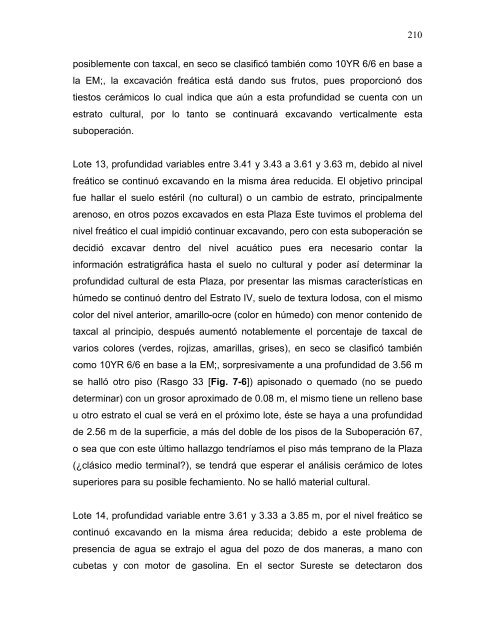 proyecto arqueológico chocolá: informe no. 3 informe no. 3