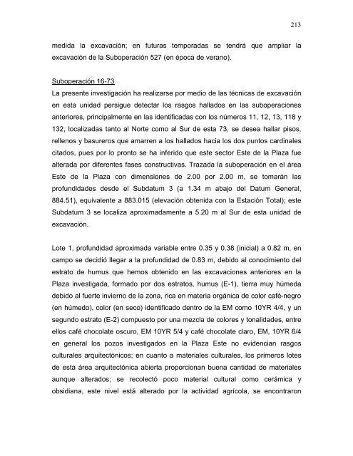 proyecto arqueológico chocolá: informe no. 3 informe no. 3