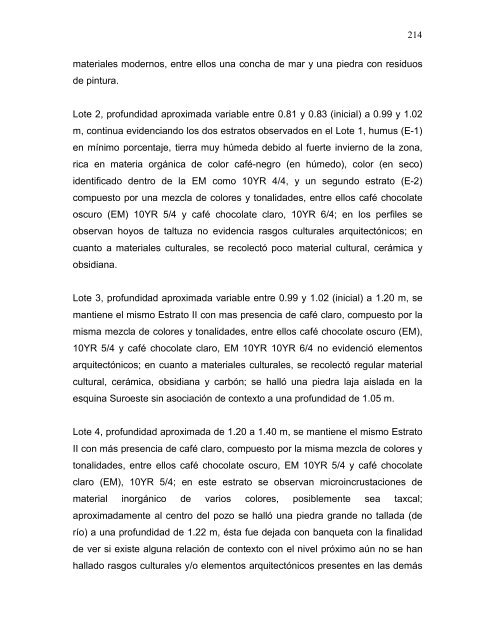 proyecto arqueológico chocolá: informe no. 3 informe no. 3