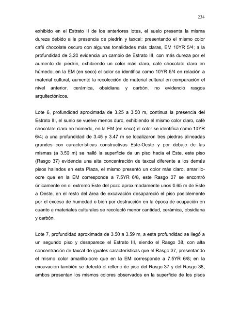 proyecto arqueológico chocolá: informe no. 3 informe no. 3