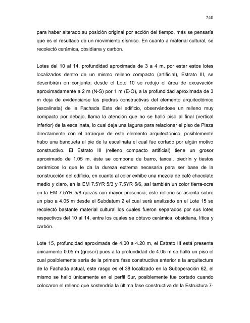 proyecto arqueológico chocolá: informe no. 3 informe no. 3