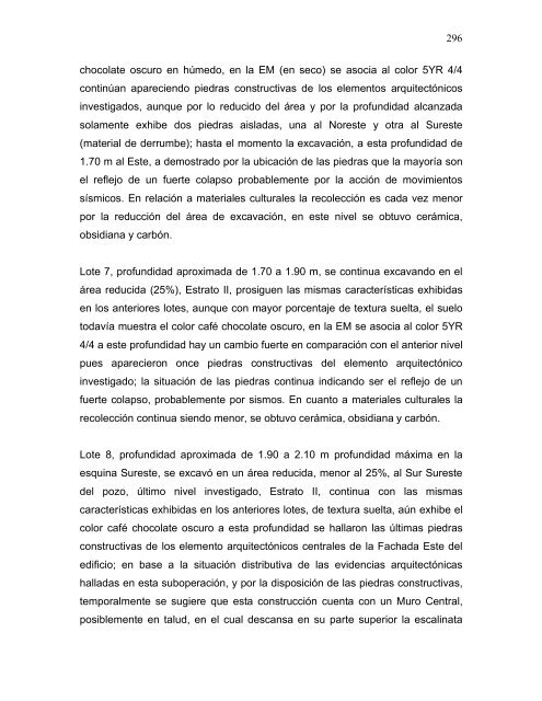 proyecto arqueológico chocolá: informe no. 3 informe no. 3