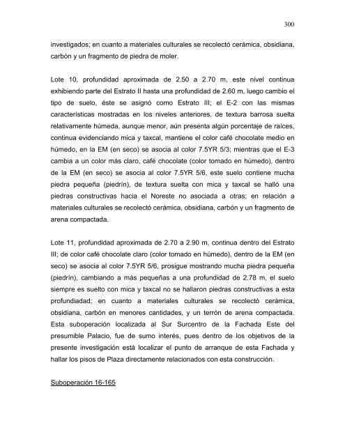 proyecto arqueológico chocolá: informe no. 3 informe no. 3