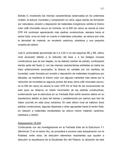 proyecto arqueológico chocolá: informe no. 3 informe no. 3