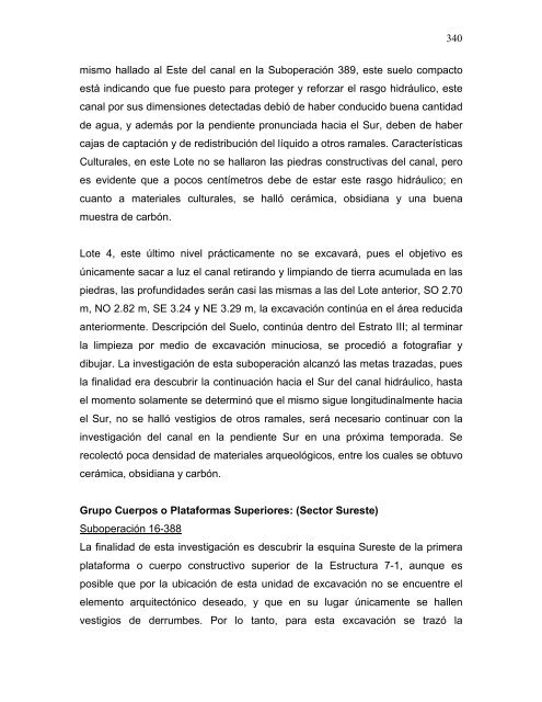 proyecto arqueológico chocolá: informe no. 3 informe no. 3