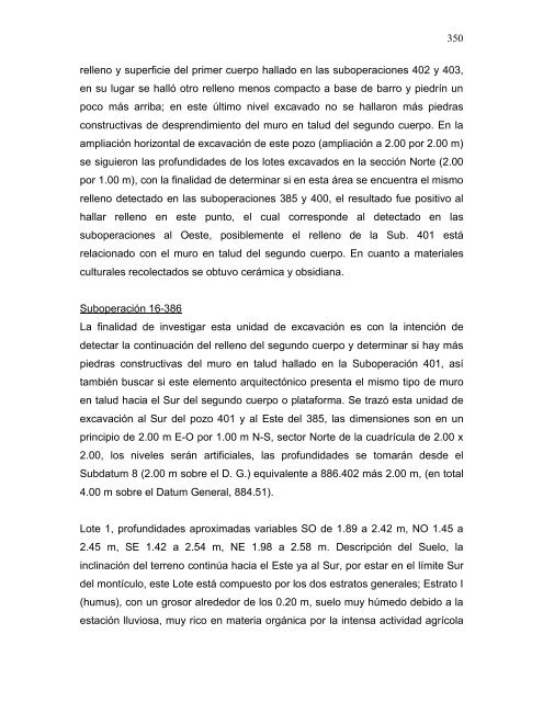 proyecto arqueológico chocolá: informe no. 3 informe no. 3