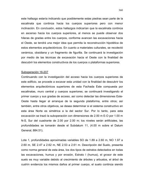 proyecto arqueológico chocolá: informe no. 3 informe no. 3