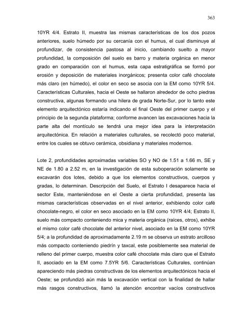 proyecto arqueológico chocolá: informe no. 3 informe no. 3