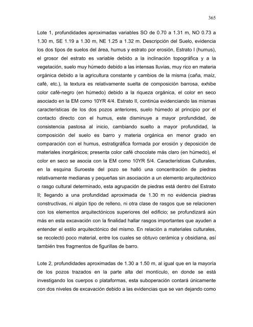 proyecto arqueológico chocolá: informe no. 3 informe no. 3