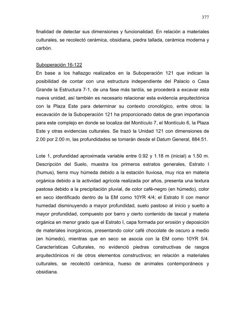 proyecto arqueológico chocolá: informe no. 3 informe no. 3