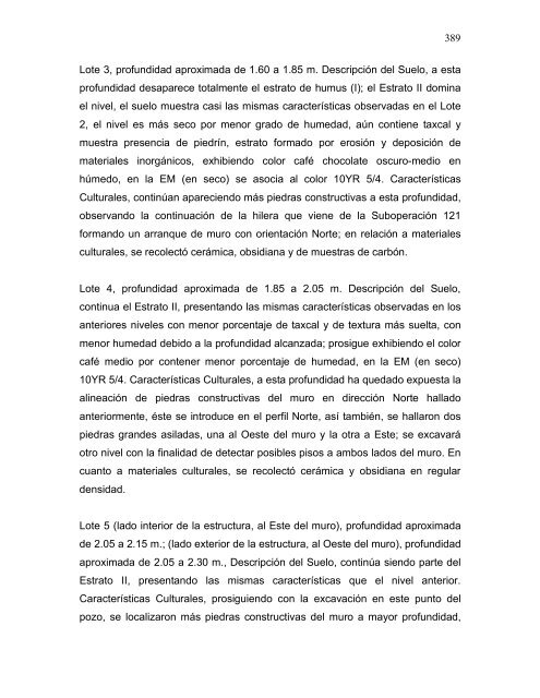 proyecto arqueológico chocolá: informe no. 3 informe no. 3