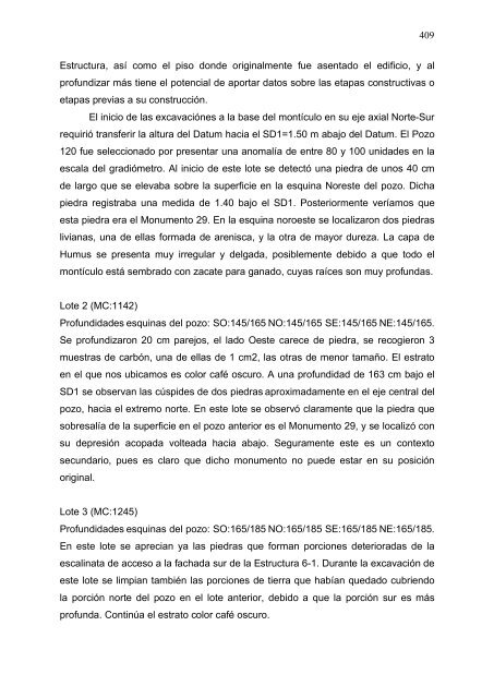 proyecto arqueológico chocolá: informe no. 3 informe no. 3