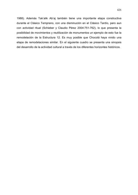 proyecto arqueológico chocolá: informe no. 3 informe no. 3