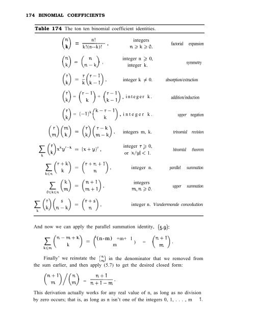 Concrete mathematics : a foundation for computer science