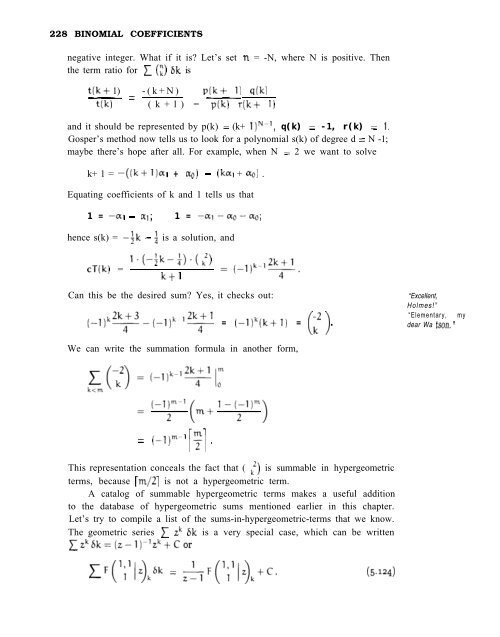 Concrete mathematics : a foundation for computer science