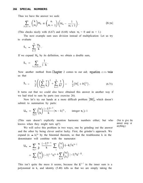 Concrete mathematics : a foundation for computer science