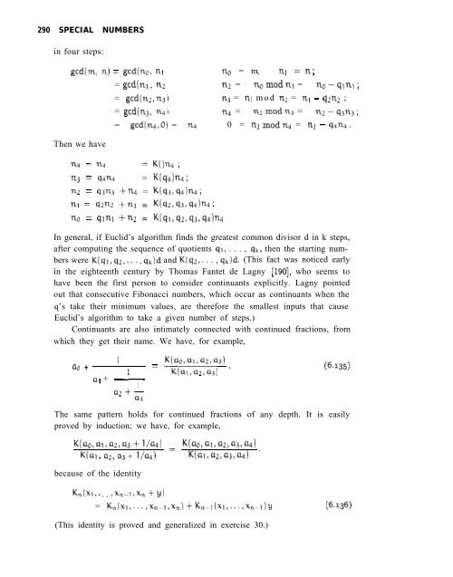 Concrete mathematics : a foundation for computer science