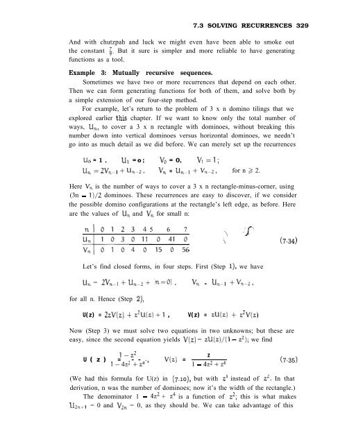 Concrete mathematics : a foundation for computer science