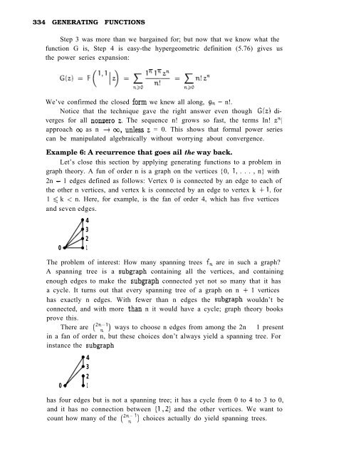 Concrete mathematics : a foundation for computer science