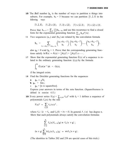 Concrete mathematics : a foundation for computer science