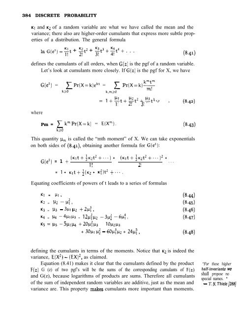 Concrete mathematics : a foundation for computer science