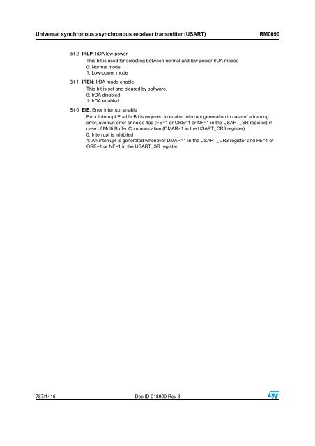 RM0090: Reference manual - STMicroelectronics