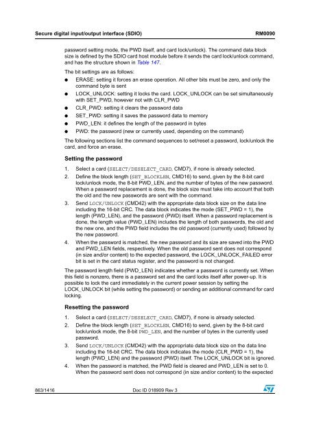 RM0090: Reference manual - STMicroelectronics