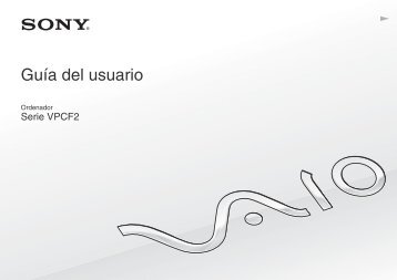 Sony VPCF23L1E - VPCF23L1E Istruzioni per l'uso Spagnolo