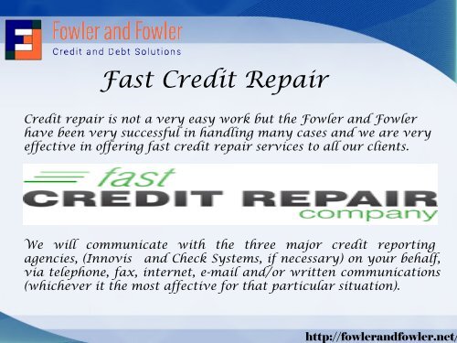 Best Repair Credit Score