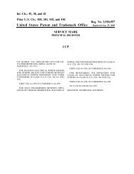 United States Patent and Trademark Office