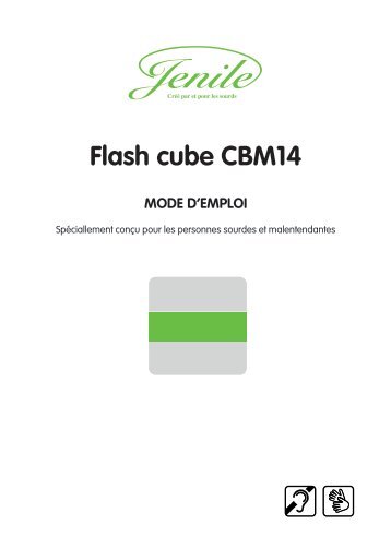 Flash cube CBM14 French