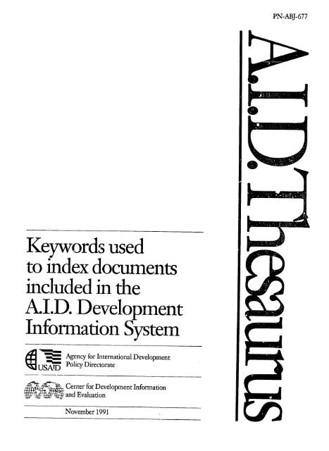 included in the - PDF, 101 mb - usaid